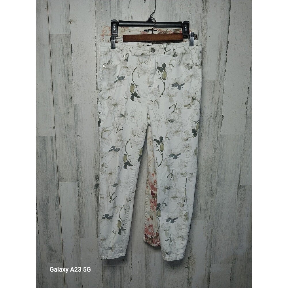 Buffalo David Bitton Havana High Rise Skinny Floral Print Jeans Lot Of 2 Size 8